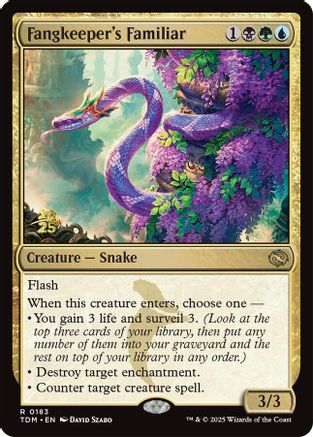 Fangkeeper's Familiar (PRE-183) - rare - Foil