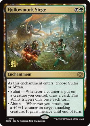 Hollowmurk Siege (PRE-192) - rare - Foil