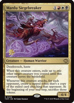Mardu Siegebreaker (PRE-206) - rare