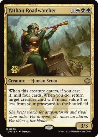 Yathan Roadwatcher (PRE-236) - rare - Foil