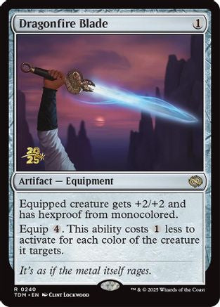 Dragonfire Blade (PRE-240) - rare - Foil