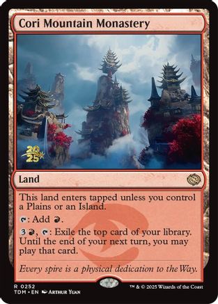 Cori Mountain Monastery (PRE-252) - rare - Foil