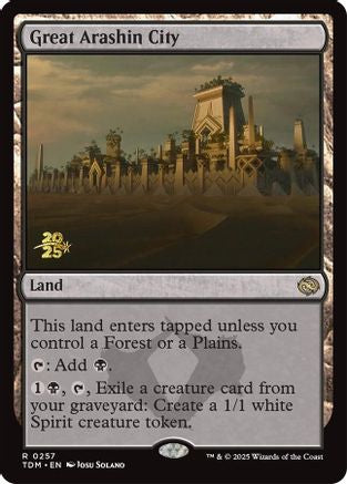 Great Arashin City (PRE-257) - rare - Foil