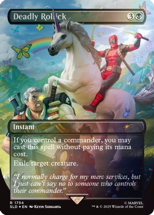 Deadly Rollick (Rainbow Foil) (SLD-1754) - rare - Foil