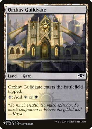 Orzhov Guildgate (252) (LIST-252) - common