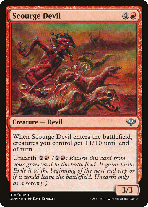 Scourge Devil (DDN-018) - uncommon