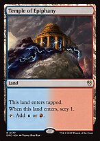 Temple of Epiphany (DRC-177) - rare - Foil
