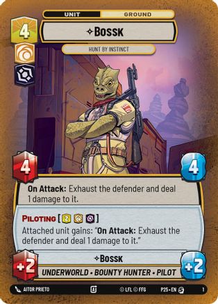 Bossk - Hunt By Instinct (1) - Special