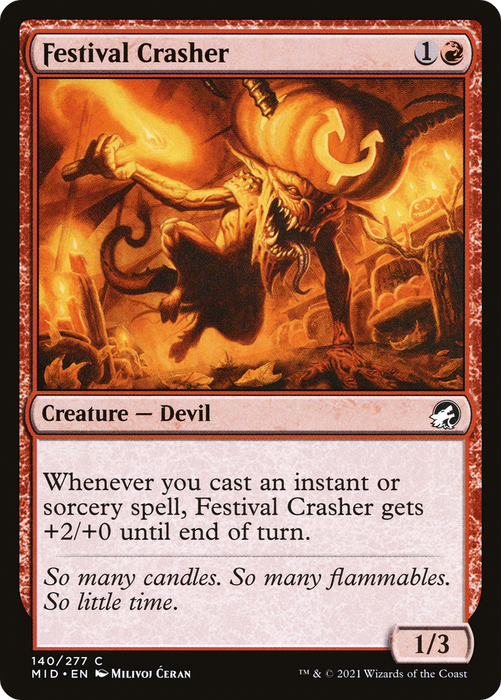 Festival Crasher (MID-140) - common - Foil