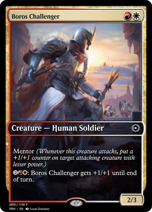 Boros Challenger (PRM-69953) - uncommon - Foil