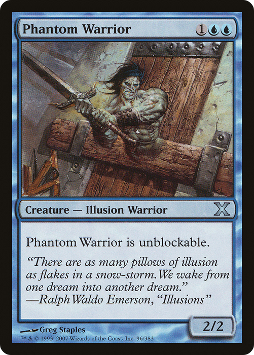 Phantom Warrior (10E-096) - uncommon