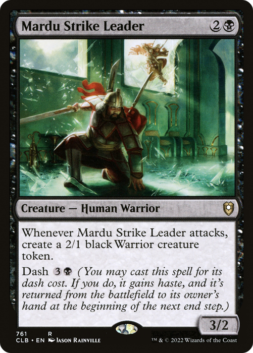 Mardu Strike Leader (CLB-761) - rare