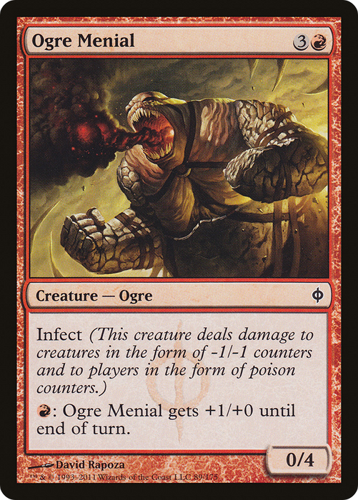 Ogre Menial (NPH-089) - common - Foil
