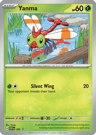 Yanma (185) - SSVPC  - Promo - Holofoil