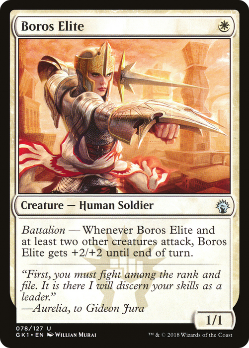 Boros Elite (GR1-078) - uncommon