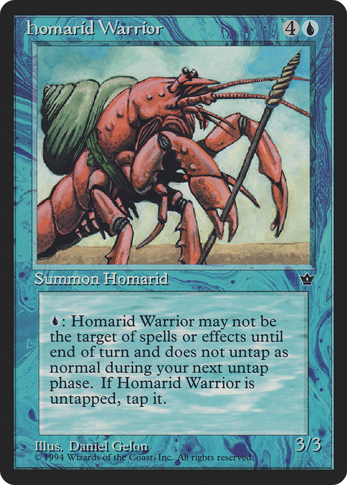 Homarid Warrior (FEM-22A) - common