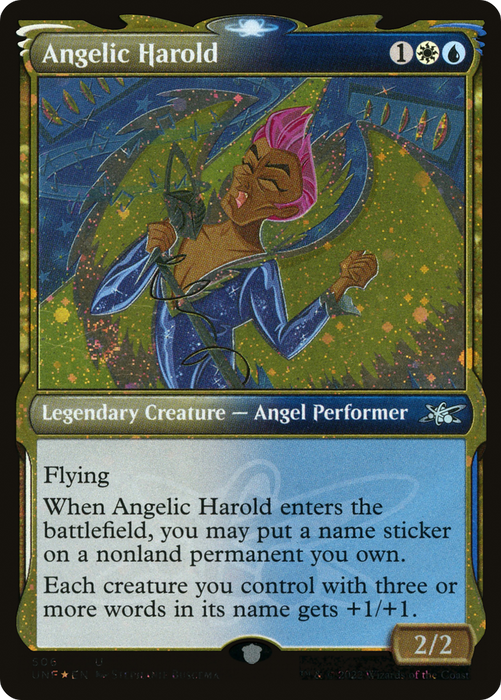 Angelic Harold (UNF-506) - uncommon: (Showcase) - Foil