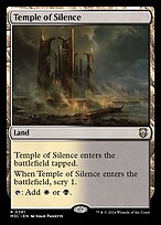 Temple of Silence (M3C-391) - rare - Foil