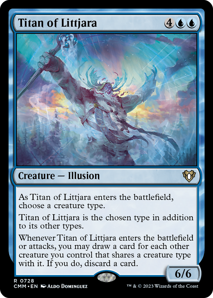 Titan of Littjara (CMM-728) - rare