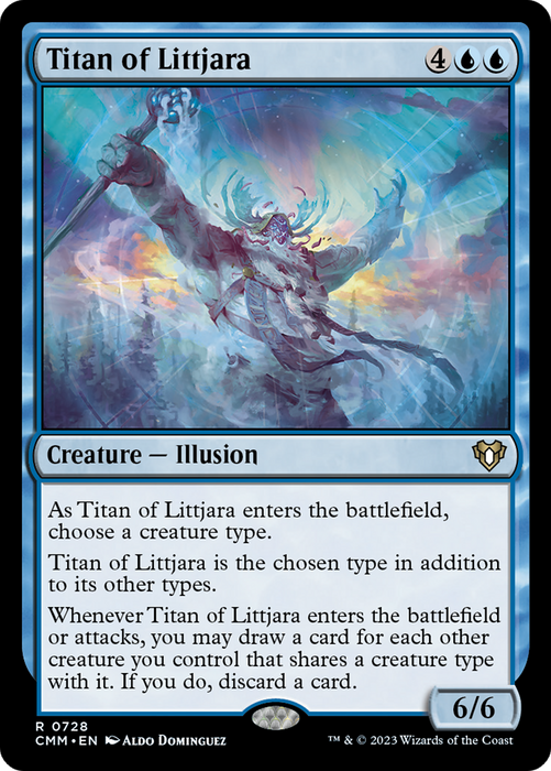 Titan of Littjara (CMM-728) - rare
