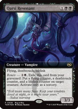 Qarsi Revenant (Extended Art) (BABP-426) - rare - Foil
