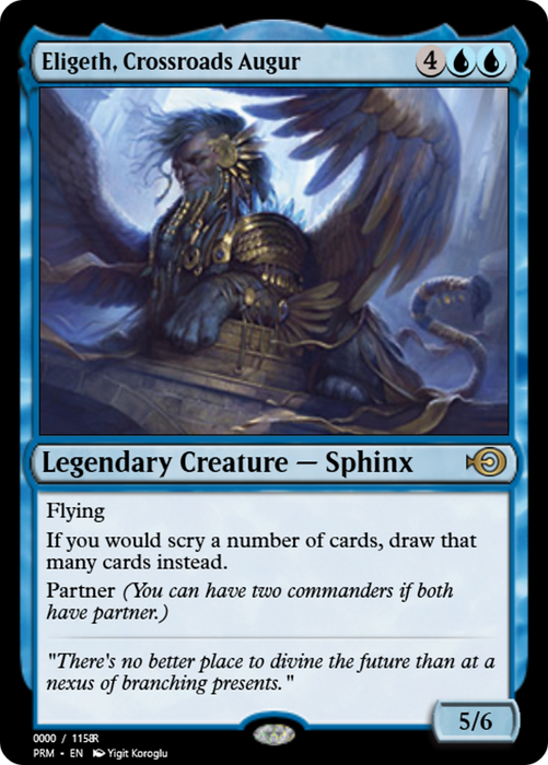 Eligeth, Crossroads Augur (PRM-86280) - rare - Foil