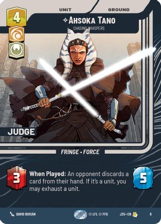 Ahsoka Tano - Chasing Whispers (8) - Rare - Foil