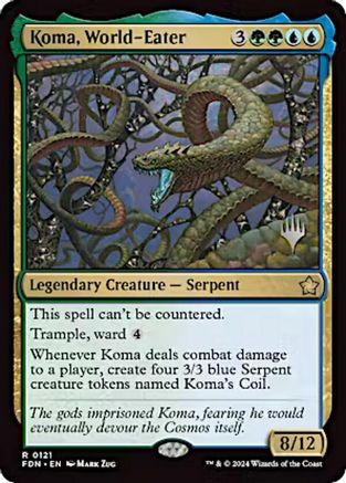 Koma, World-Eater (PPDFT-121) - rare - Foil