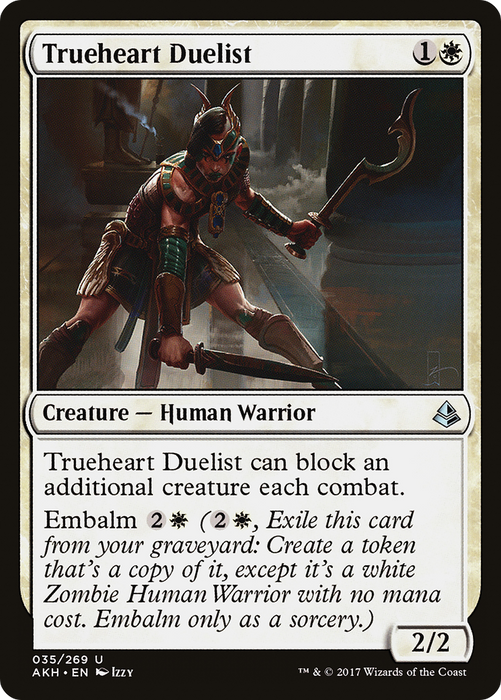 Trueheart Duelist (AKH-035) - uncommon - Foil