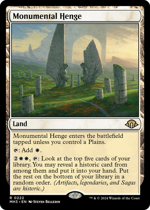 Monumental Henge (MH3-222) - rare