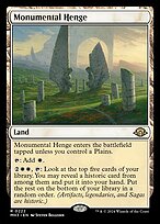 Monumental Henge (MH3-222) - rare - Foil