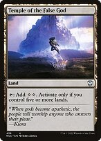 Temple of the False God (NCC-436) - uncommon