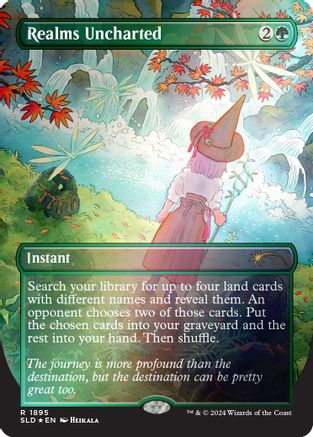 Realms Uncharted (Rainbow Foil) (SLD-1895) - rare - Foil