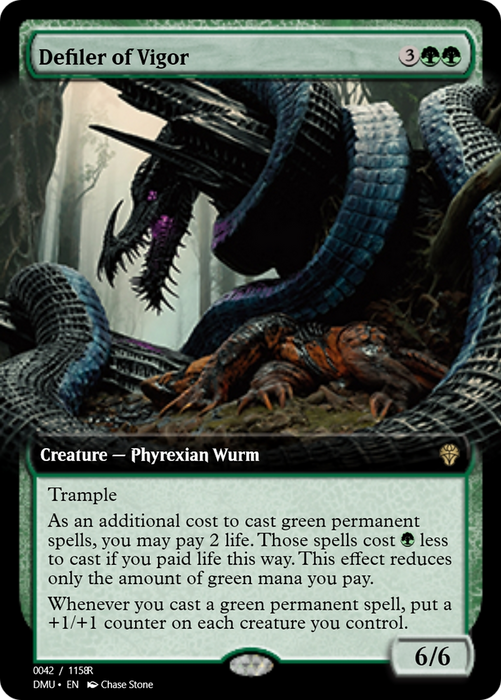 Defiler of Vigor (PRM-103464) - rare - Foil