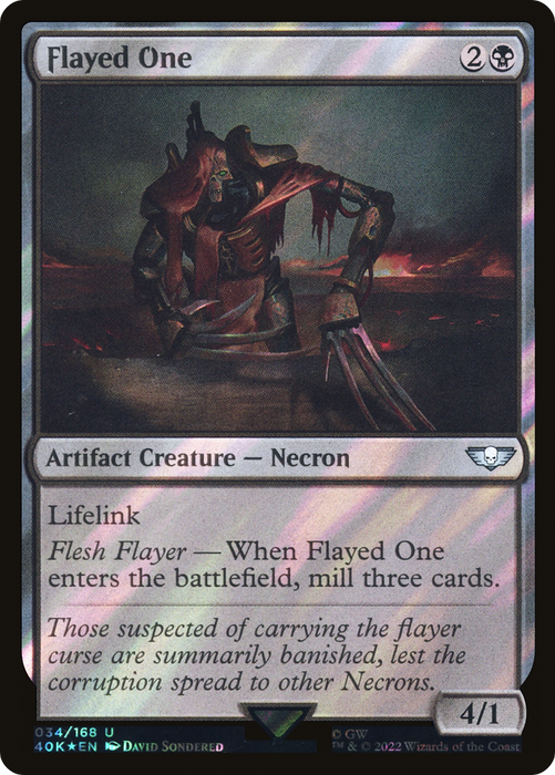 Flayed One (40K-34★) - uncommon - Foil