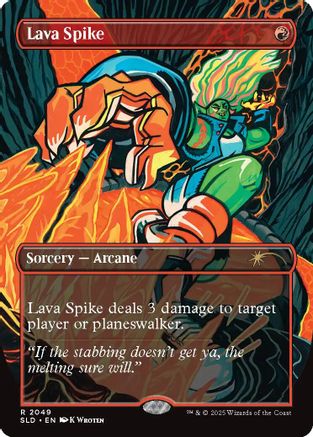 Lava Spike (2049) (SLD-2049) - rare