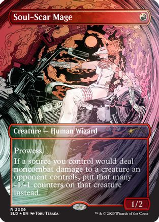 Soul-Scar Mage (2039) (Rainbow Foil) (SLD-2039) - rare - Foil