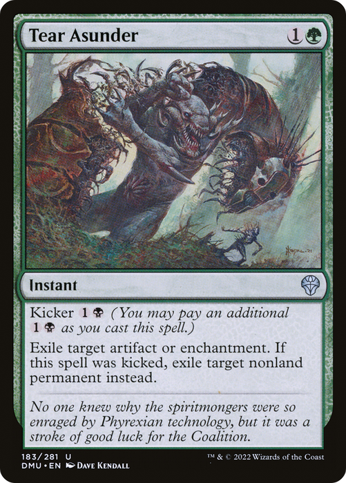 Tear Asunder (DMU-183) - uncommon - Foil