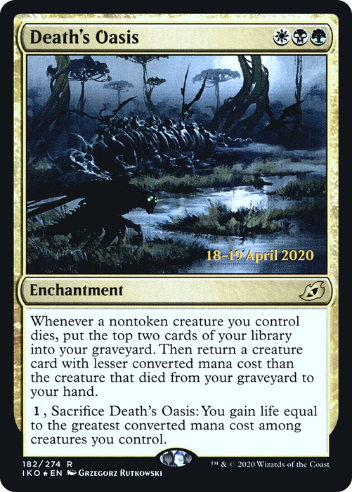 Death's Oasis (PRE-182S) - rare - Foil