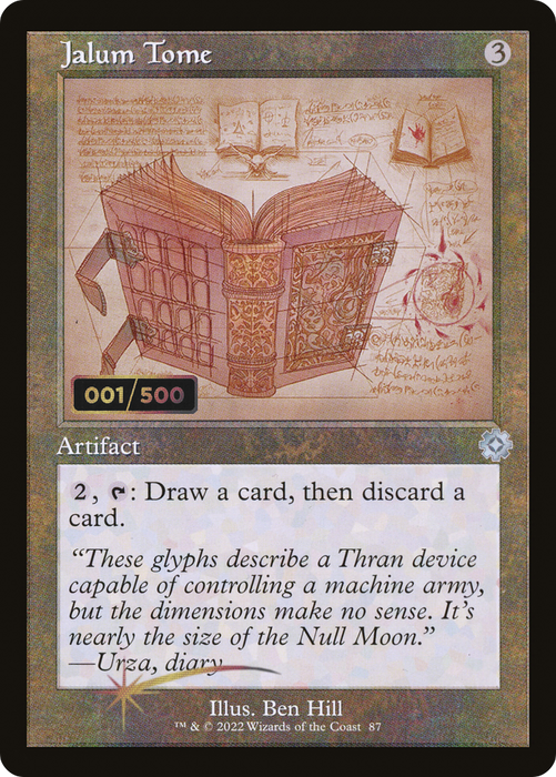 Jalum Tome (BRR-87Z) - uncommon - Foil
