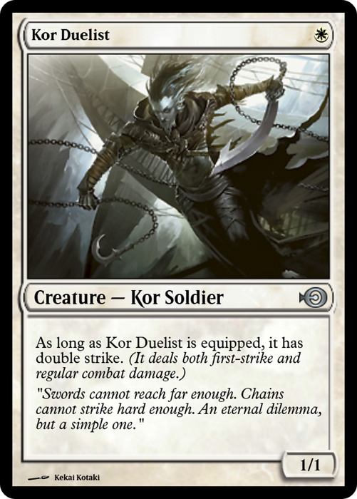 Kor Duelist (PRM-36212) - uncommon - Foil