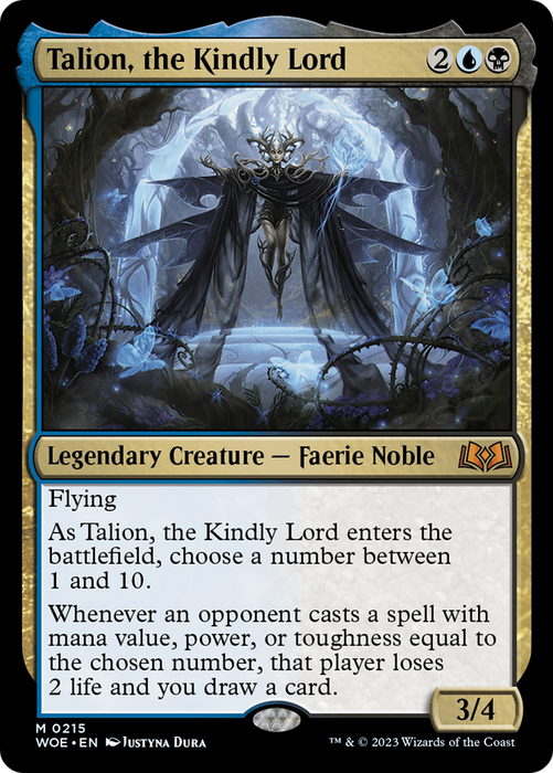 Talion, the Kindly Lord (WOE-215) - mythic - Foil