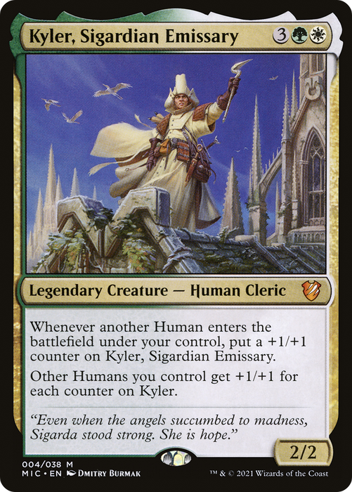 Kyler, Sigardian Emissary (MIC-004) - mythic