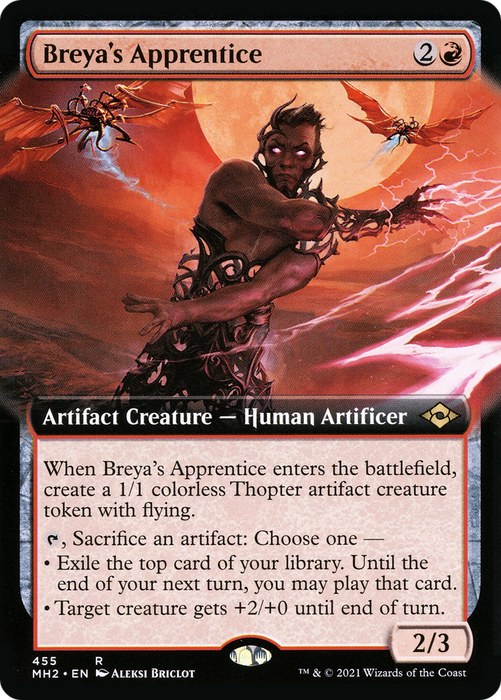 Breya's Apprentice (MH2-455) - rare: (Extended Art)
