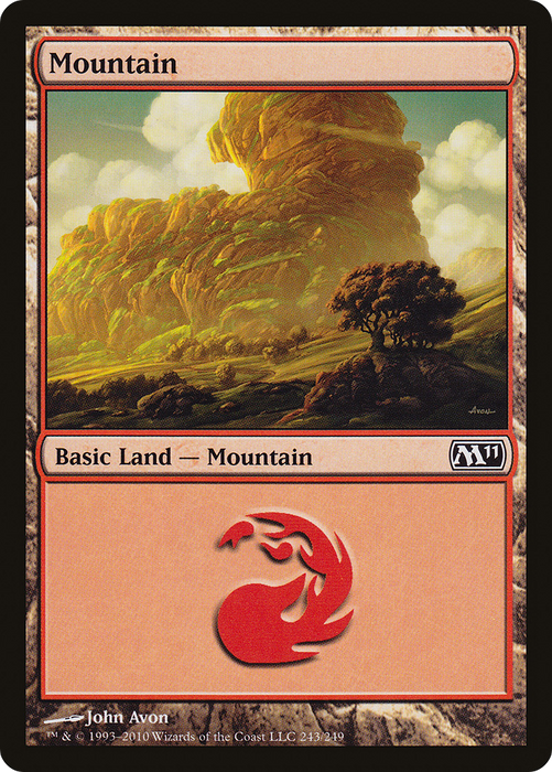 Mountain (M11-243) - common - Foil