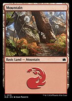 Mountain (BLB-376) - common - Foil