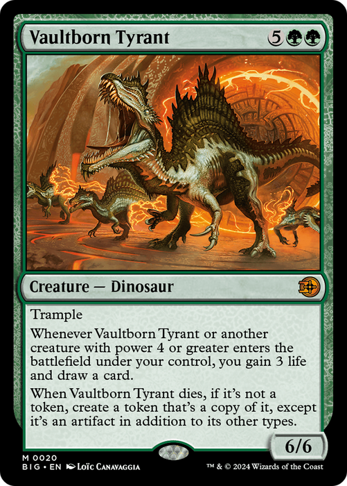 Vaultborn Tyrant (BIG-020) - mythic