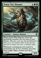 Temur War Shaman (MKC-187) - rare