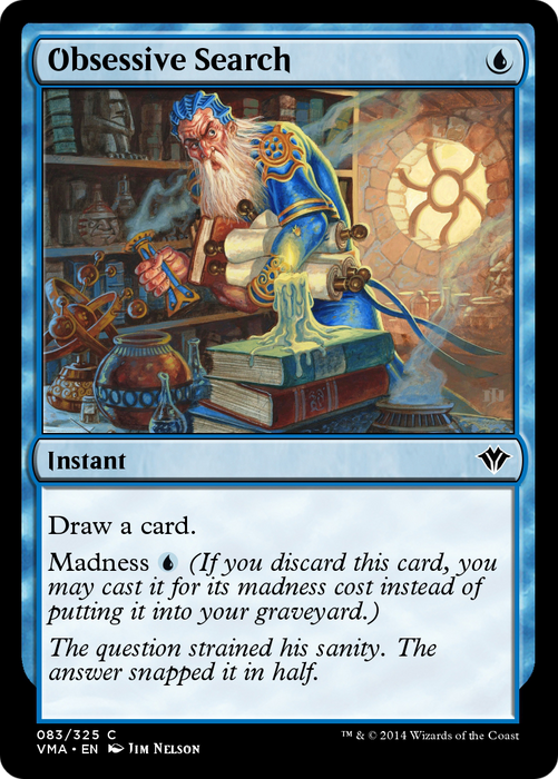 Obsessive Search (VMA-083) - common - Foil
