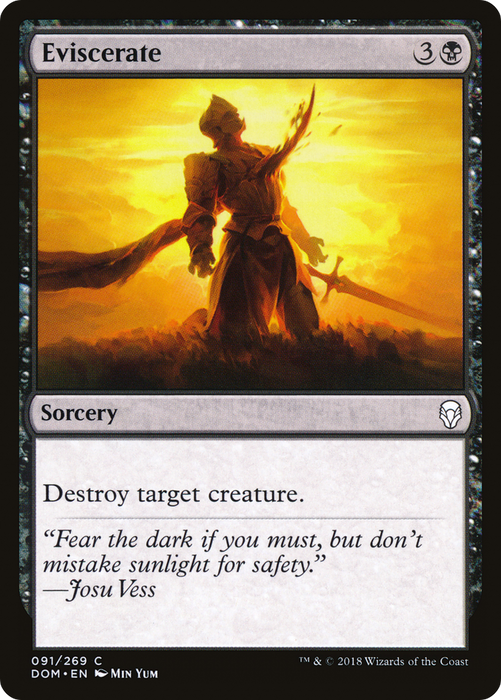 Eviscerate (DOM-091) - common - Foil